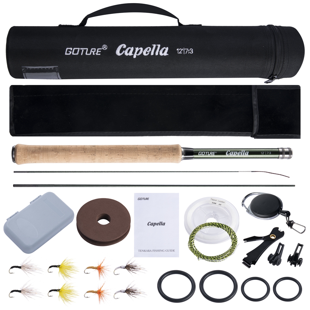 Goture tenkara vara de pesca c - Fishing Rod Combo avaliação e preço