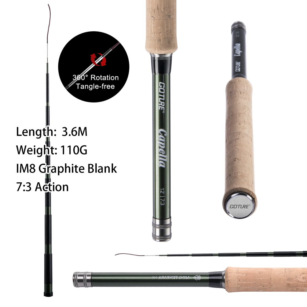 Goture tenkara vara de pesca c - Fishing Rod Combo avaliação e preço