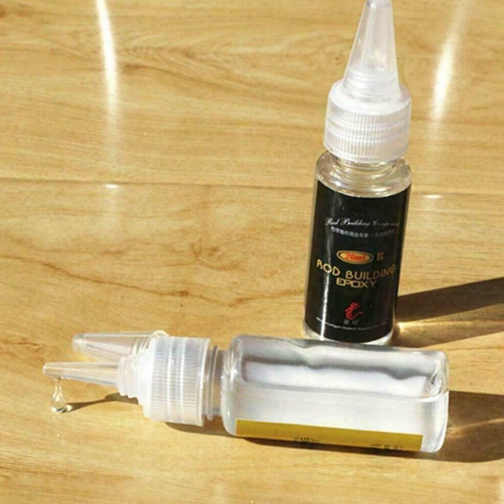 2 pçs vara de pesca cola vara  - Fishing Rod Building Kit avaliação e preço