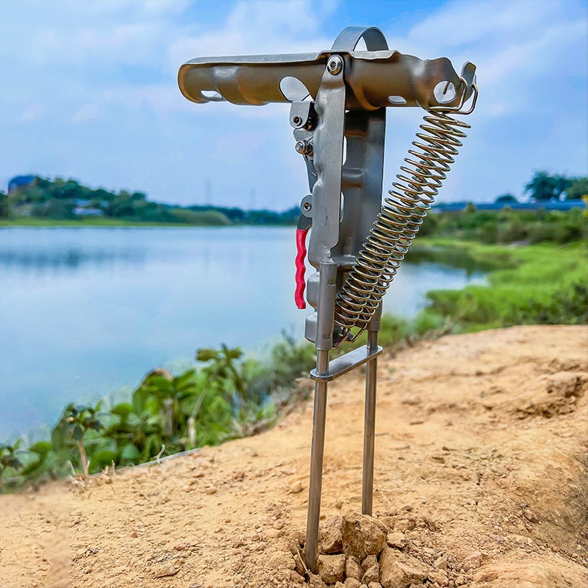 Suporte de Chão para Vara de P - Fishing Rod Holder avaliação e preço