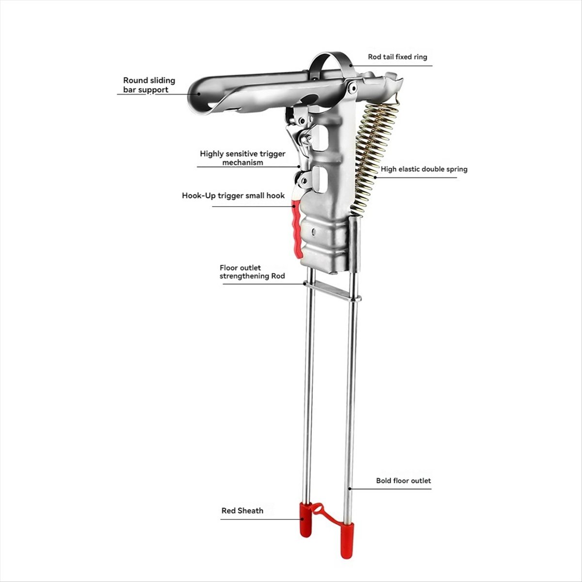 Suporte de Chão para Vara de P - Fishing Rod Holder avaliação e preço