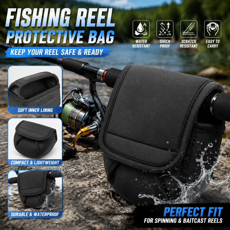 Capa Protetora para Carretilha - Fishing Rod Combo avaliação e preço