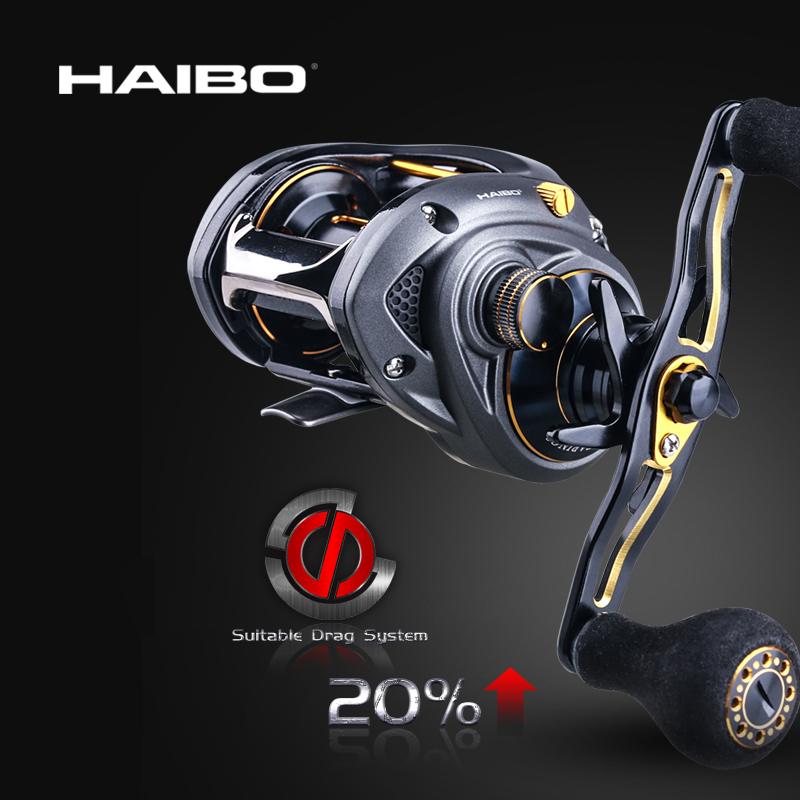 Haibo 2020 sobrecarga baitcast - Abu Garcia Reel Max avaliação e preço