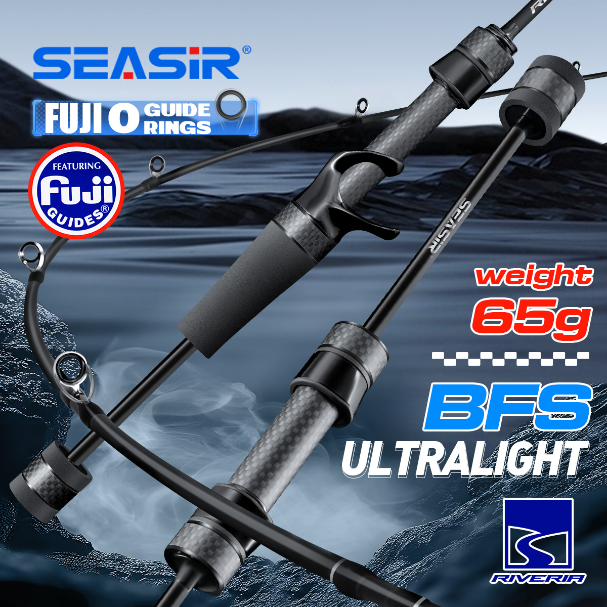 Vara de pesca de arremesso gir - Fishing Rod Ice avaliação e preço