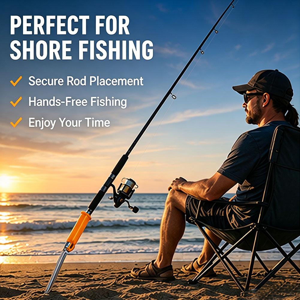 Suporte portátil para vara de  - Fishing Rod Rack avaliação e preço